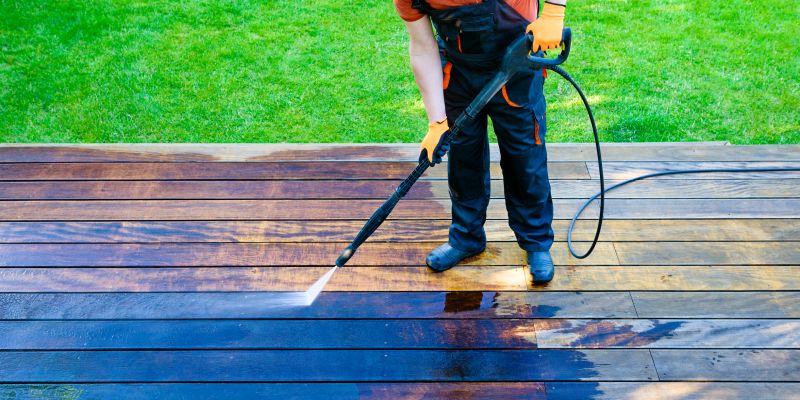 Deck Cleaning