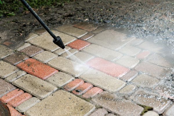 Brick Paver Cleaning in Bryan