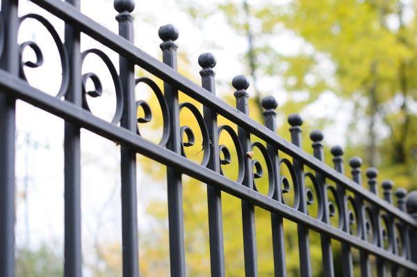 Wrought Iron Fence Cleaning in Bryan