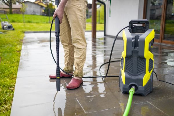 Porch Pressure Washing in Bryan