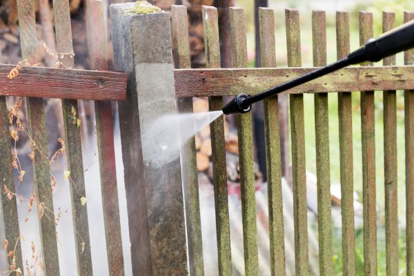 Fence Dirt Removal in Bryan