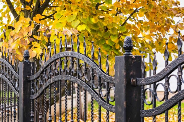 Wrought Iron Fence Washing in Bryan