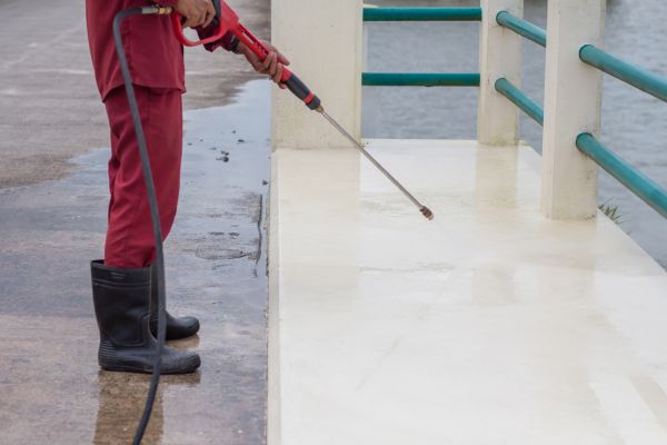 Industrial Concrete Cleaning in Bryan