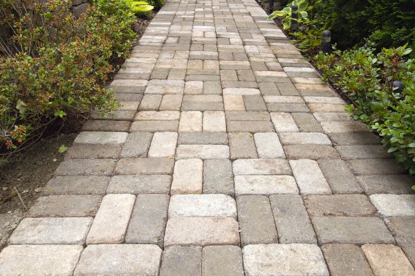 Paver Walkway Cleaning in Bryan
